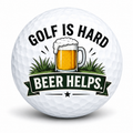 Golf is hard beer helps
